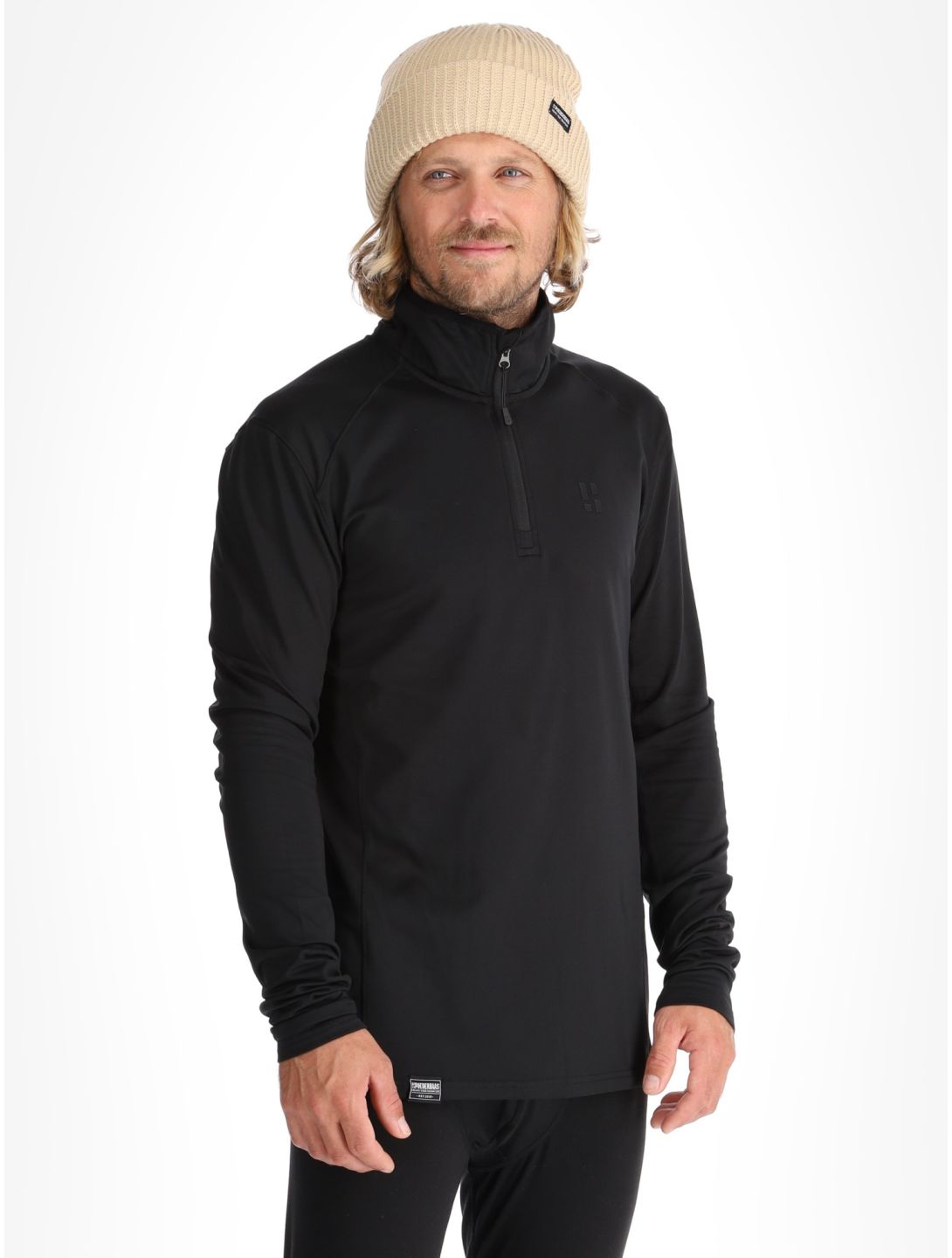 Poederbaas, Four Seasons Lightweight pullover men Black black 