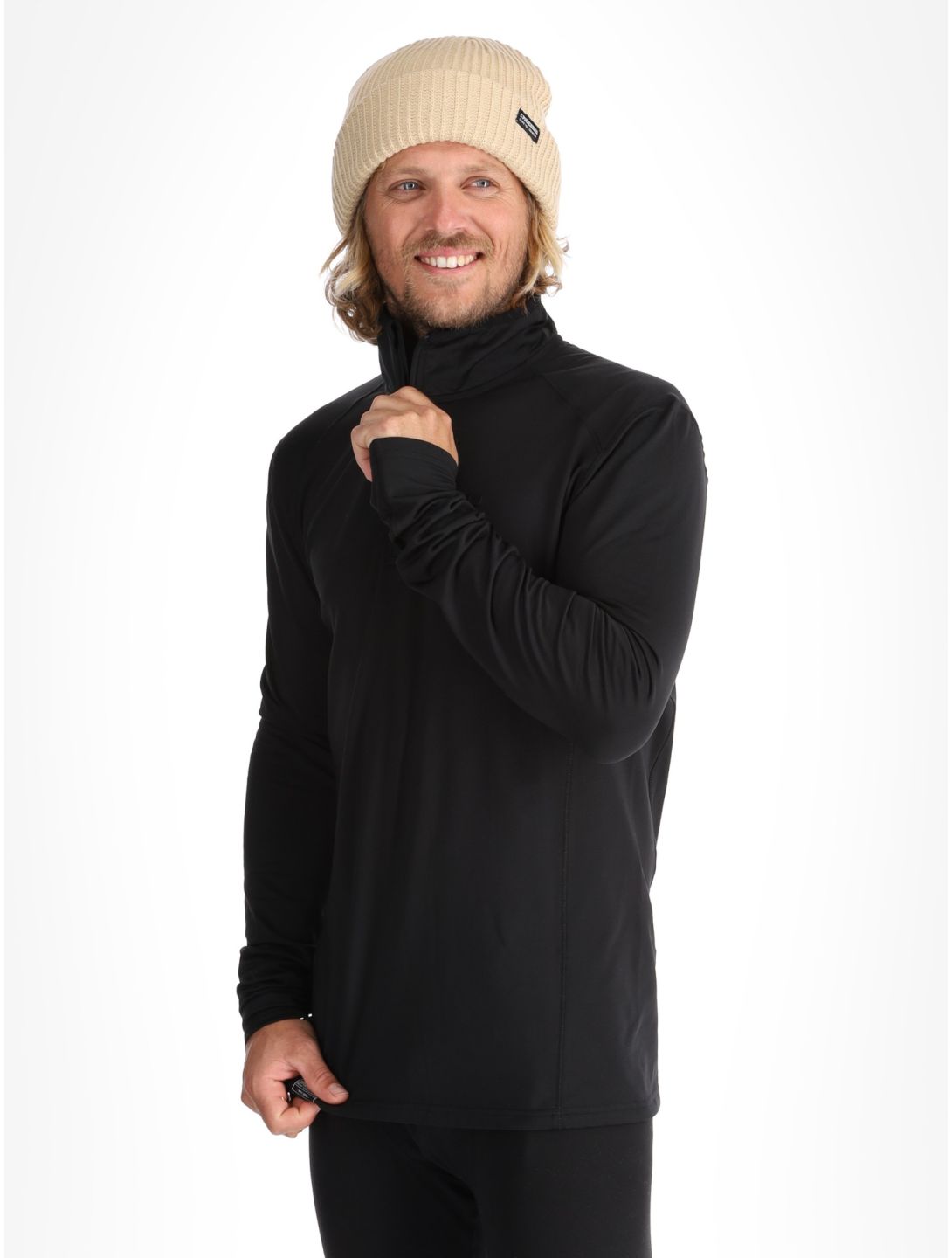 Poederbaas, Four Seasons Lightweight pullover men Black black 