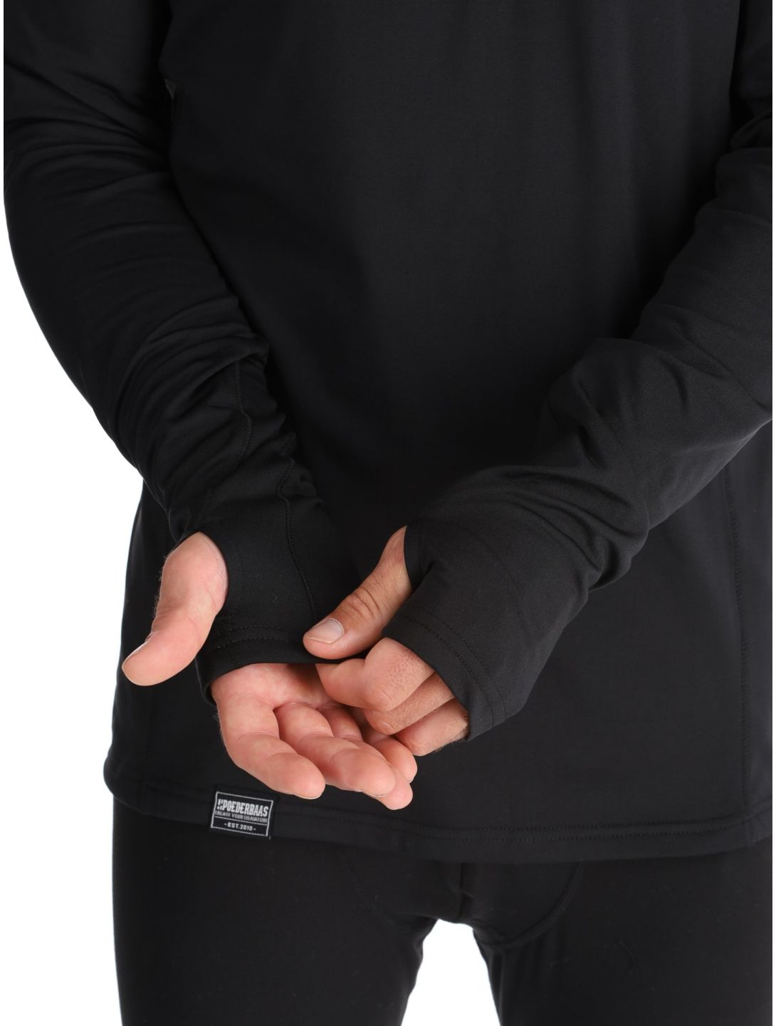 Poederbaas, Four Seasons Lightweight pullover men Black black 