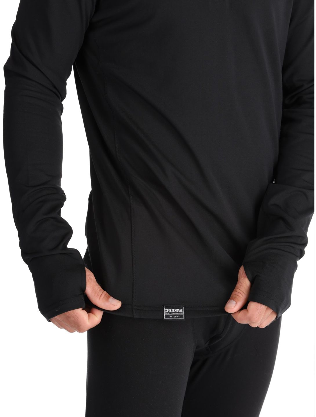 Poederbaas, Four Seasons Lightweight pullover men Black black 