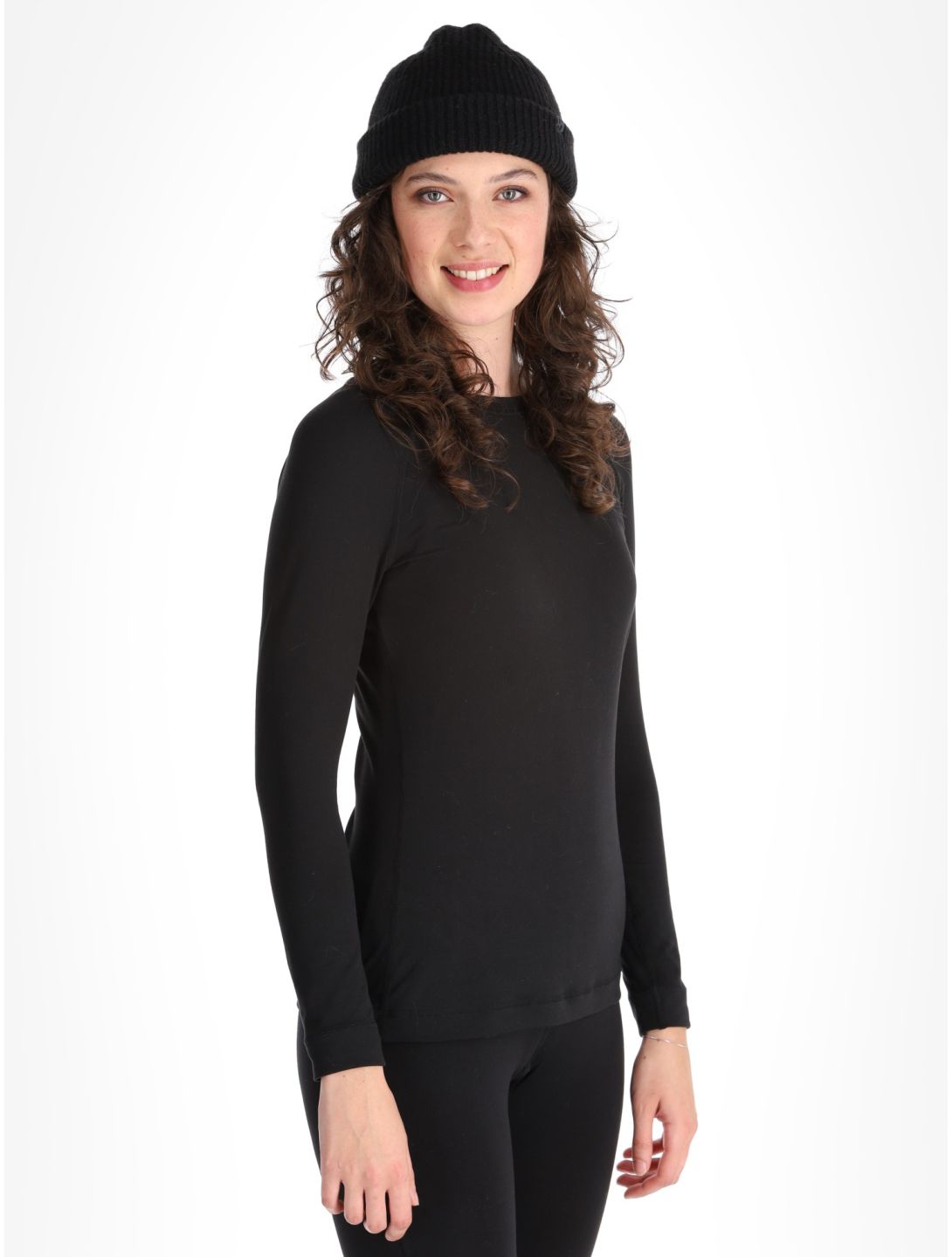 Poederbaas, Lightweight Baselayer thermal shirt women Black black 