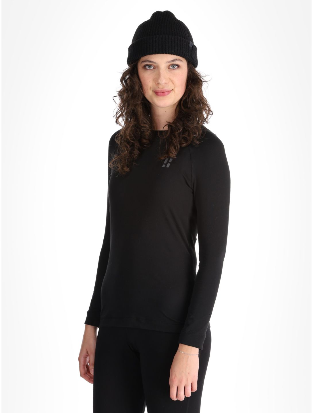 Poederbaas, Lightweight Baselayer thermal shirt women Black black 