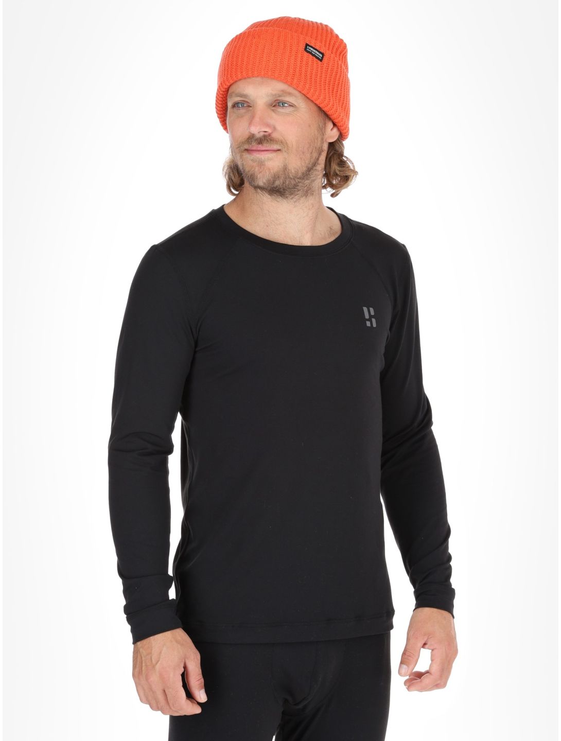 Poederbaas, Lightweight Baselayer thermal shirt men Black black 