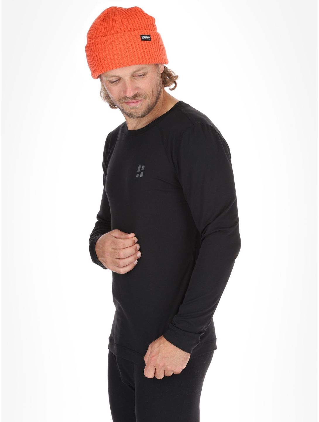 Poederbaas, Lightweight Baselayer thermal shirt men Black black 