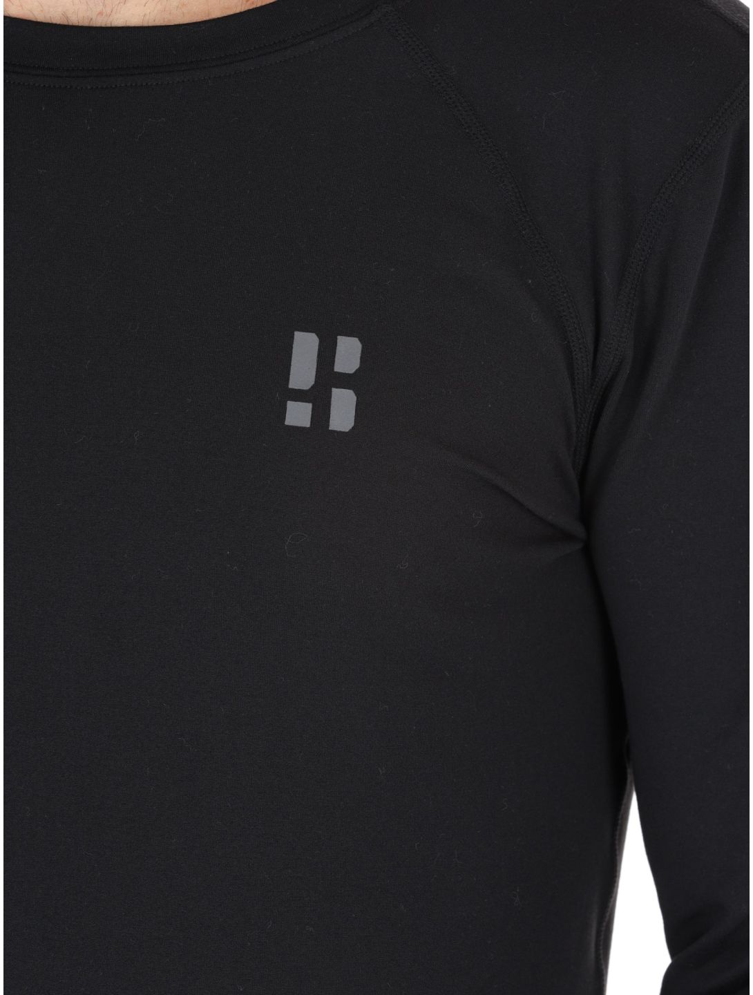 Poederbaas, Lightweight Baselayer thermal shirt men Black black 