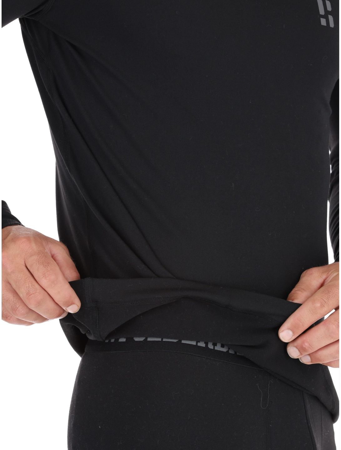 Poederbaas, Lightweight Baselayer thermal shirt men Black black 