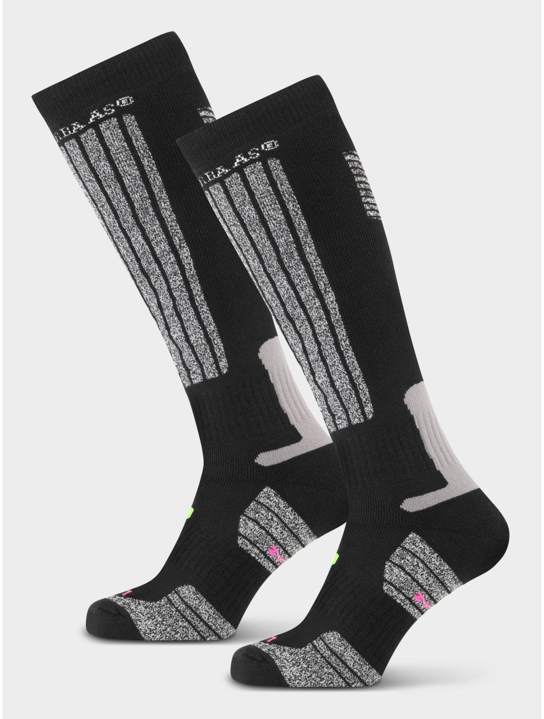 Poederbaas, Ski Socks 2-pack ski socks 2-pack unisex Black black 