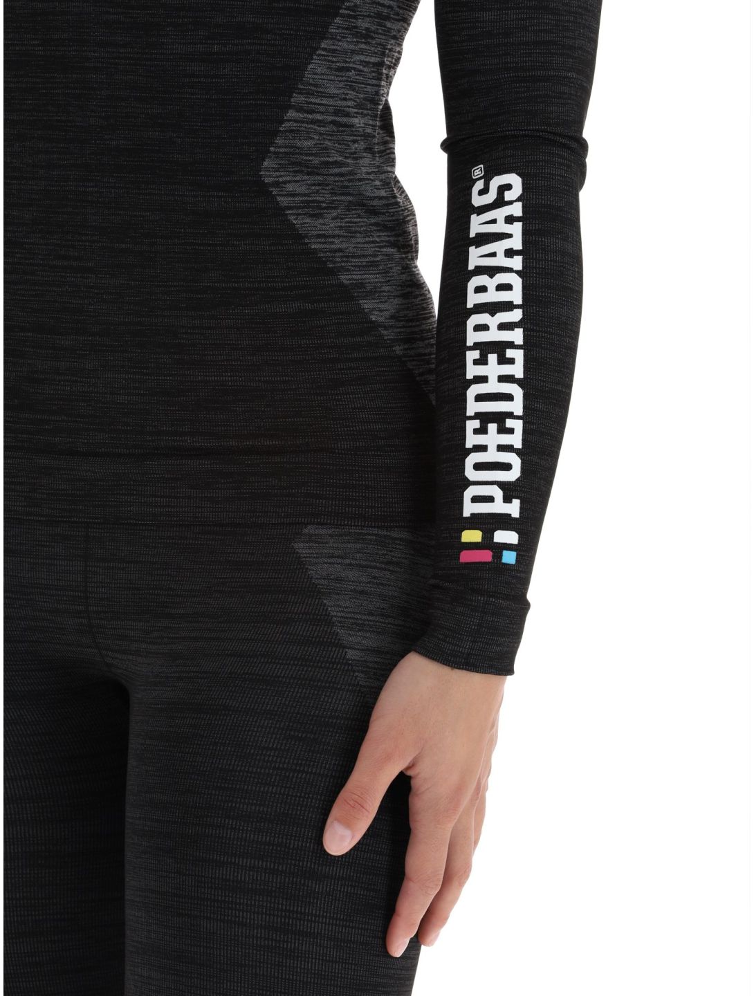 Poederbaas, Technical Thermo Shirt Longsleeve thermal shirt women Black black 