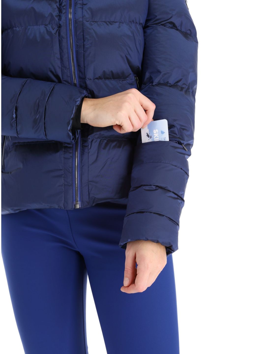 Poivre Blanc, Luxe Sport Line W23-1603-WO/S jacket women Smock Infinity  Blue blue