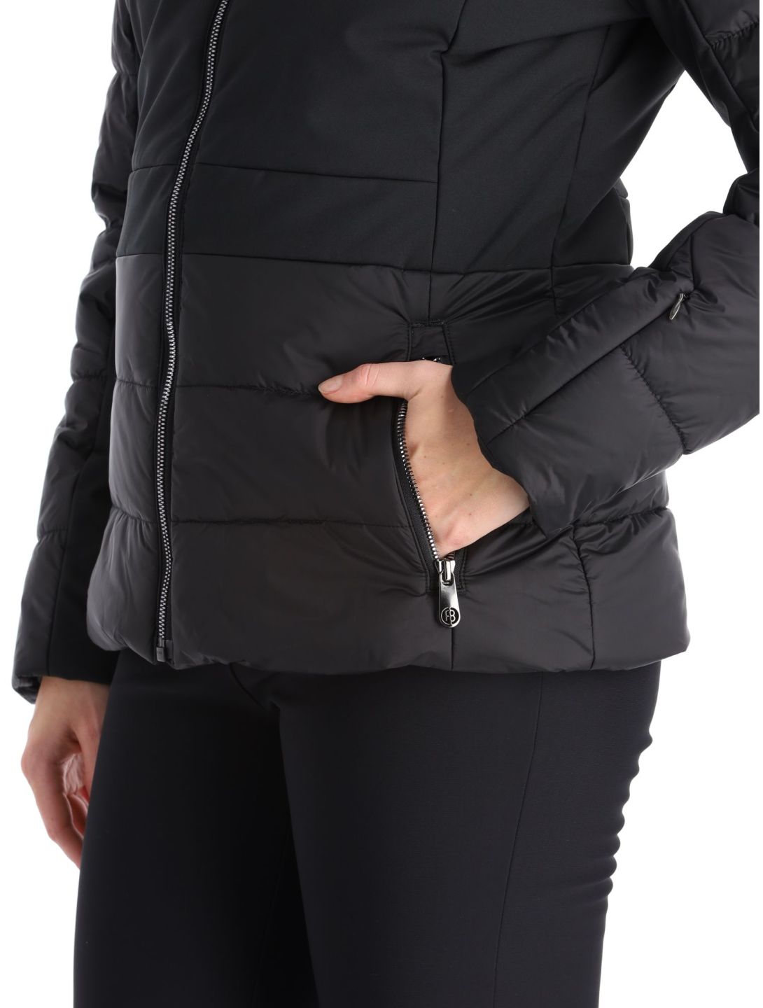 Poivre Blanc, Lifewear Line W23-0701-WO ski jacket women Black black 