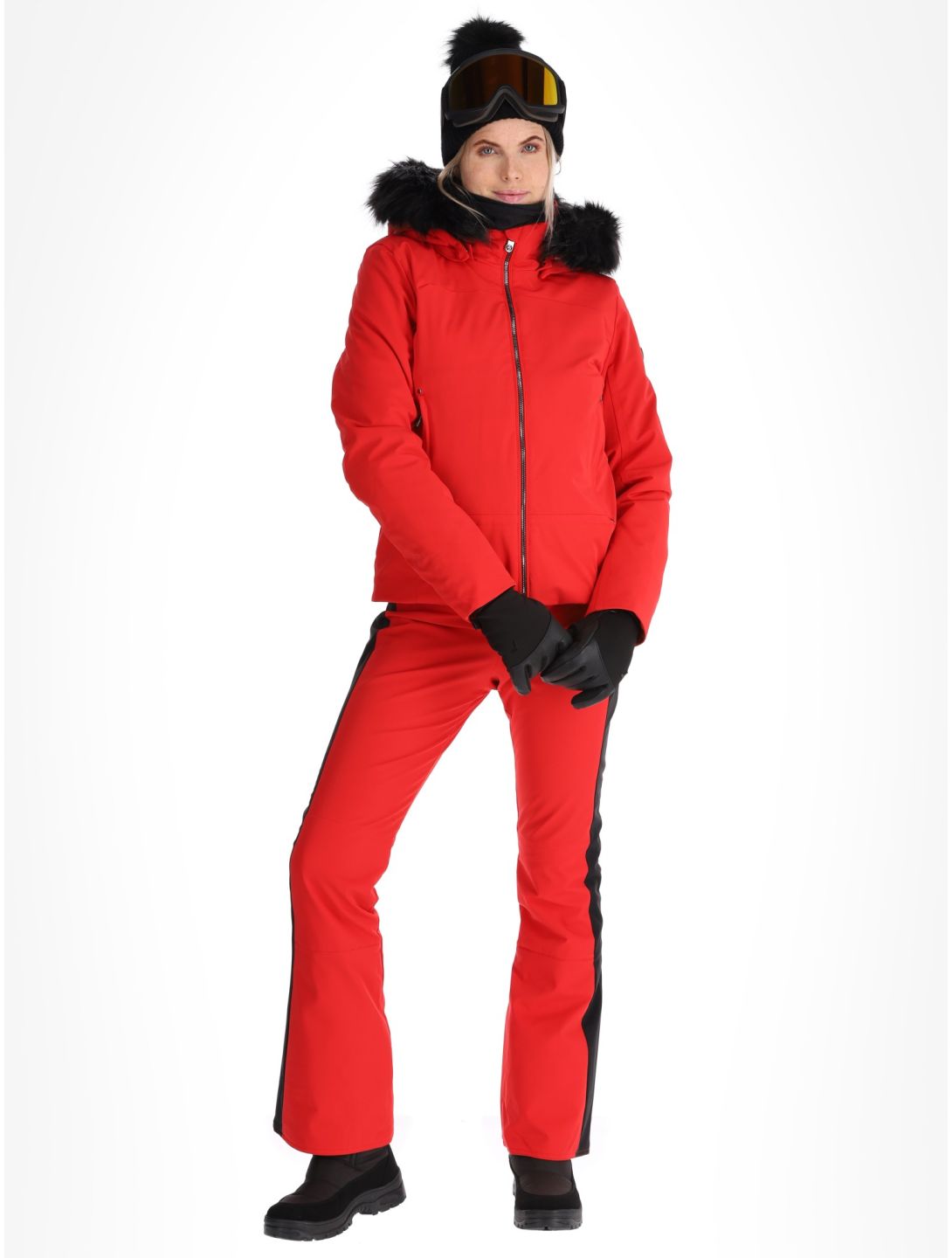 Poivre Blanc, Luxe Sport 24PBH0800/WO ski jacket women Scarlet Red red 