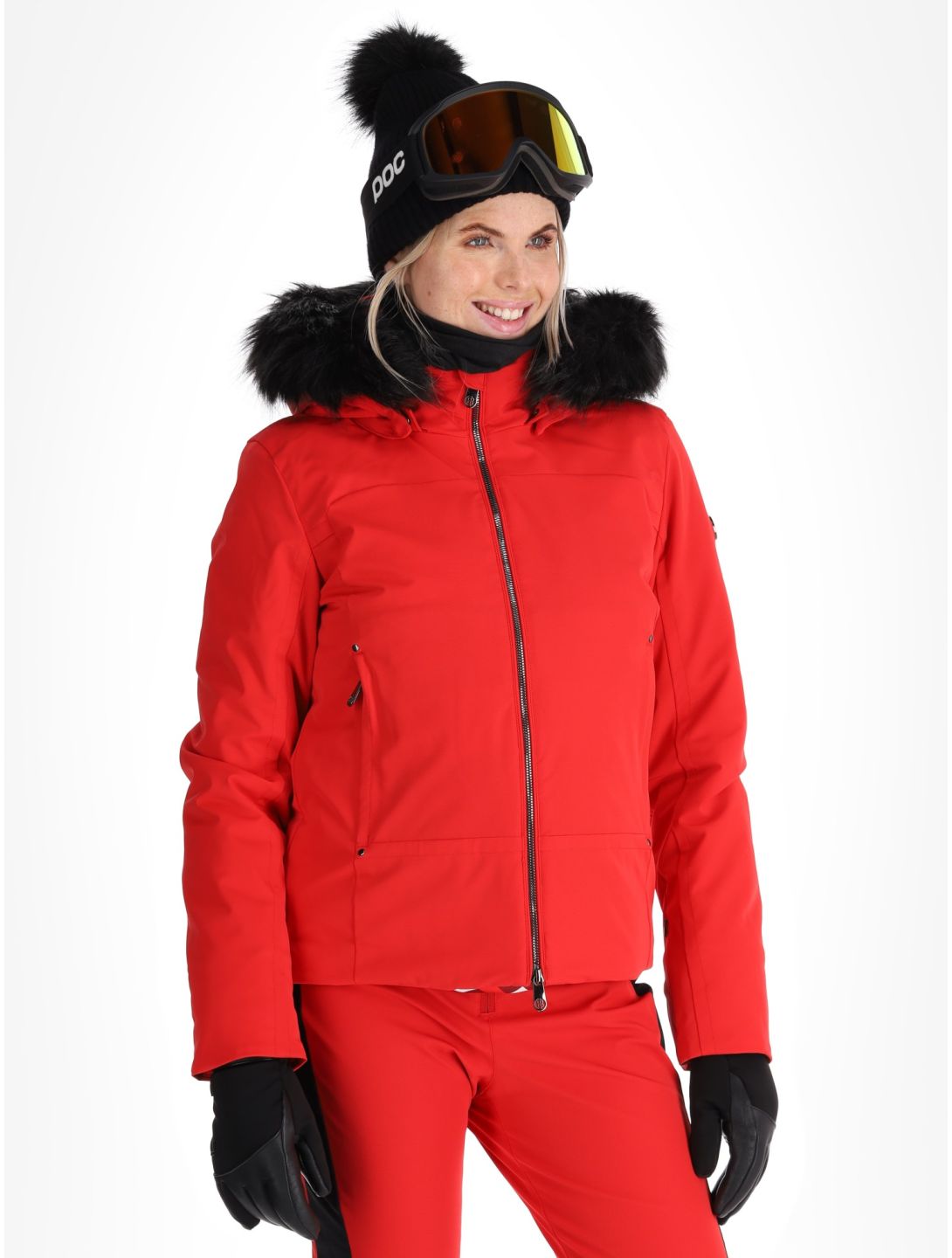 Poivre Blanc, Luxe Sport 24PBH0800/WO ski jacket women Scarlet Red red 