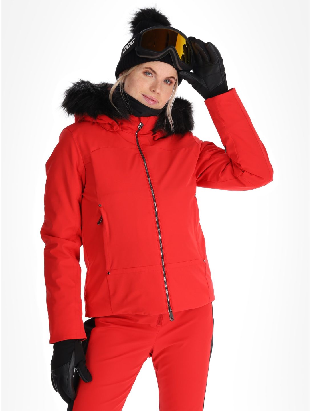 Poivre Blanc, Luxe Sport 24PBH0800/WO ski jacket women Scarlet Red red 