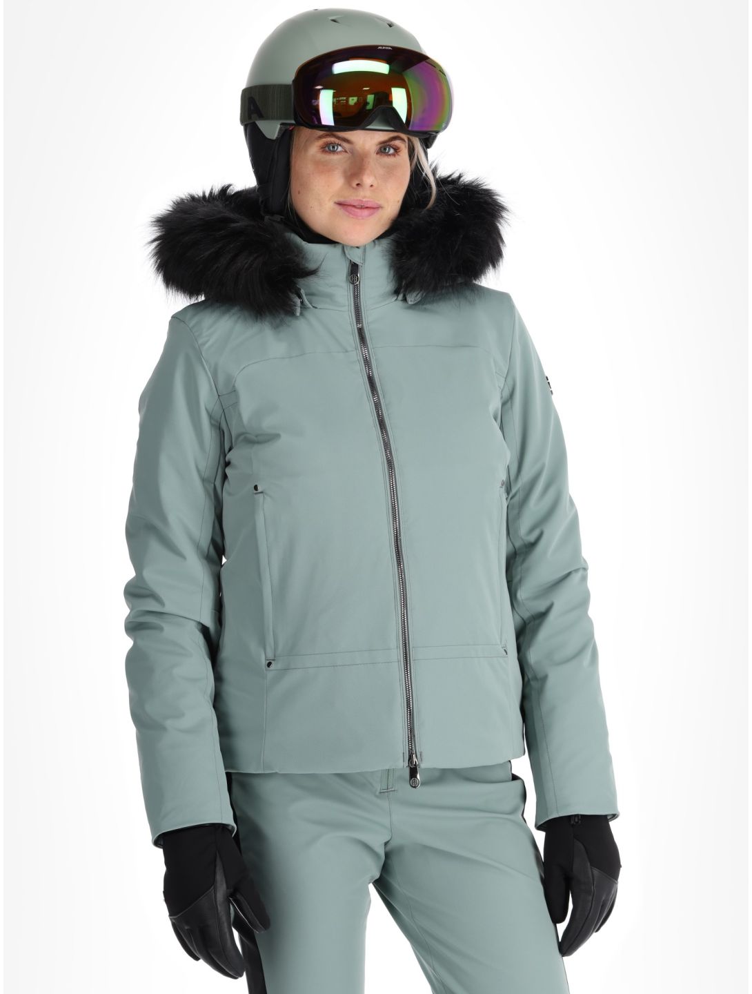 Poivre Blanc, Luxe Sport 24PBH0800/WO ski jacket women Lichen Green green 