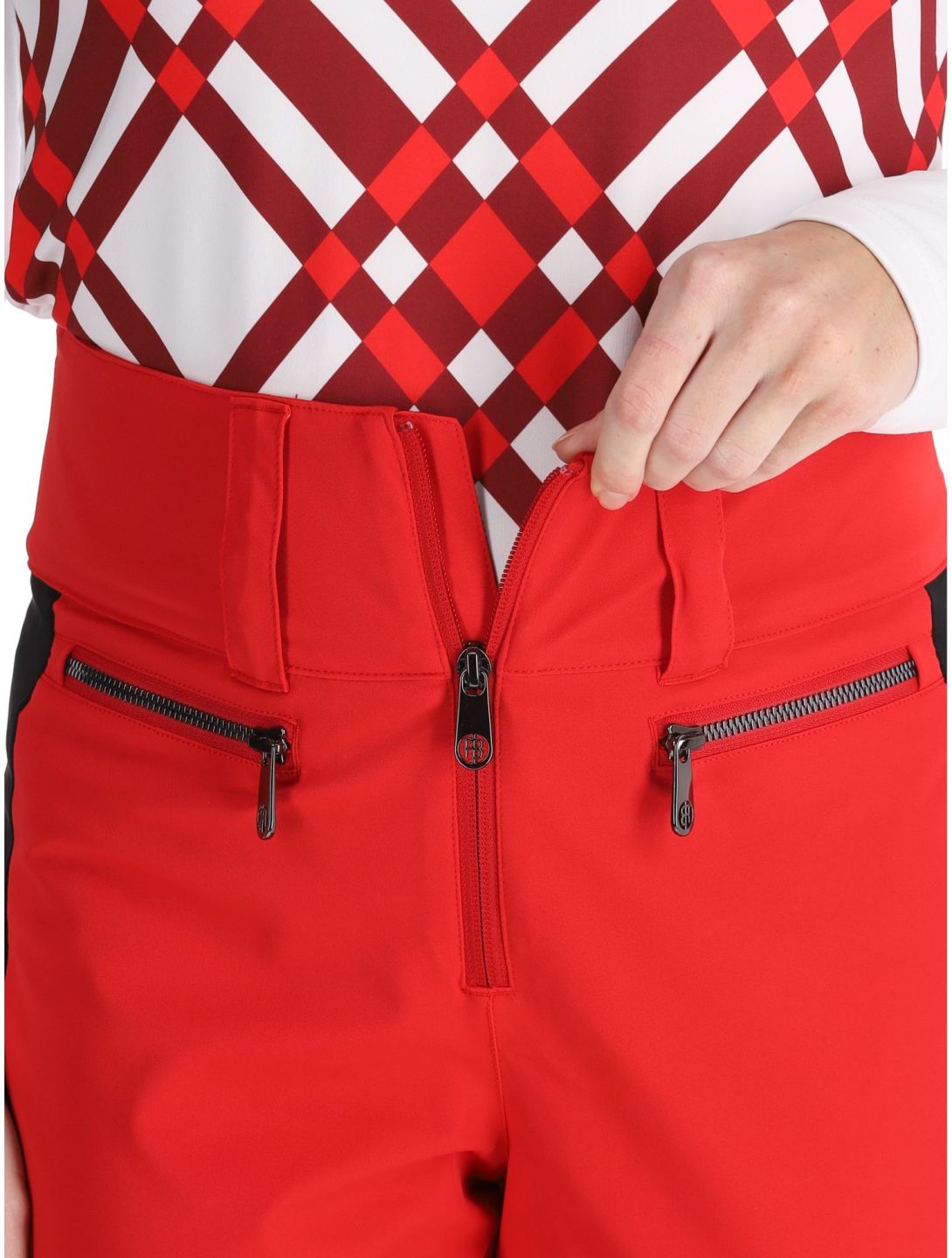 Poivre Blanc, Luxe Sport 24PBH0822/WO ski pants women Scarlet Red / Black black, red 