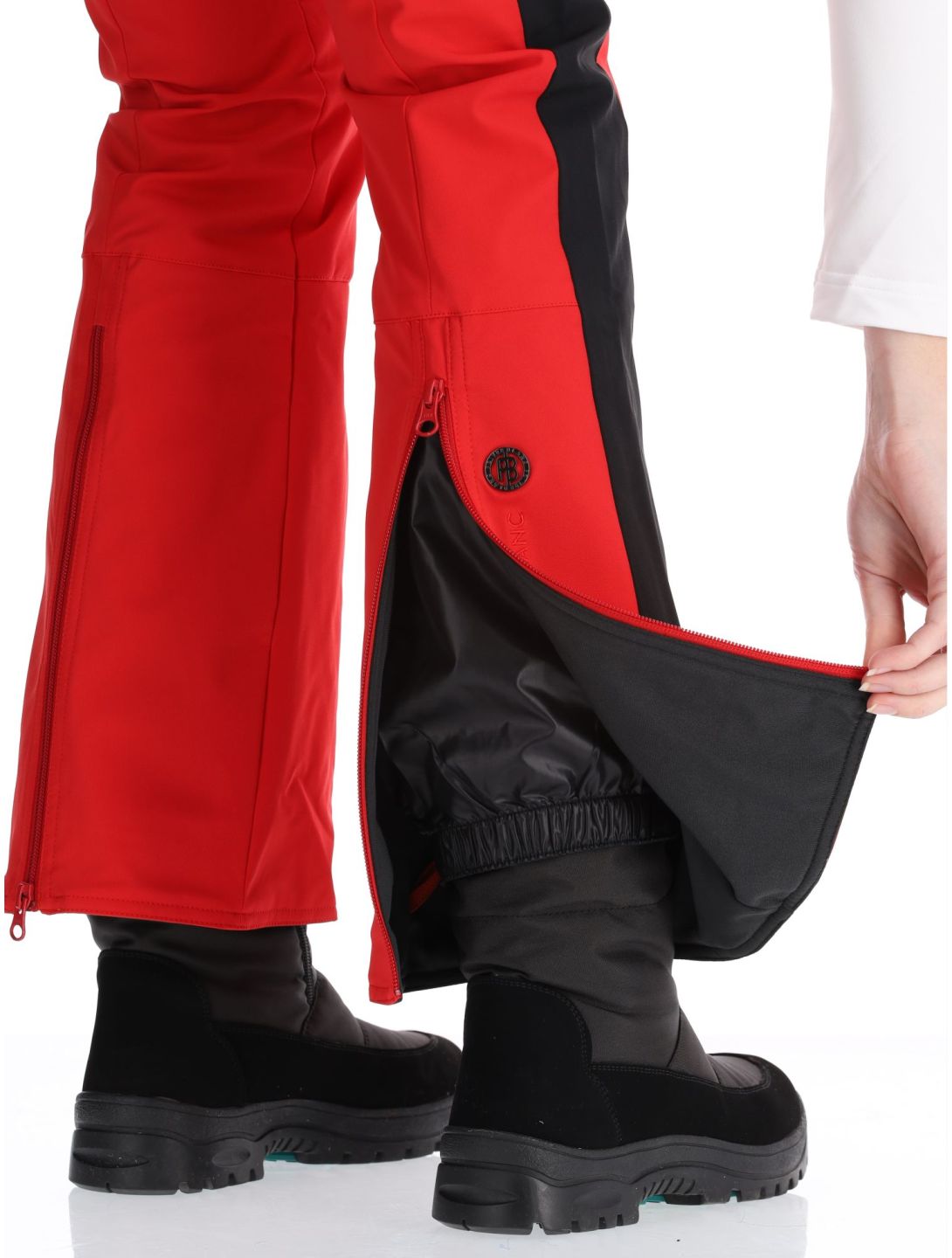 Poivre Blanc, Luxe Sport 24PBH0822/WO ski pants women Scarlet Red / Black black, red 