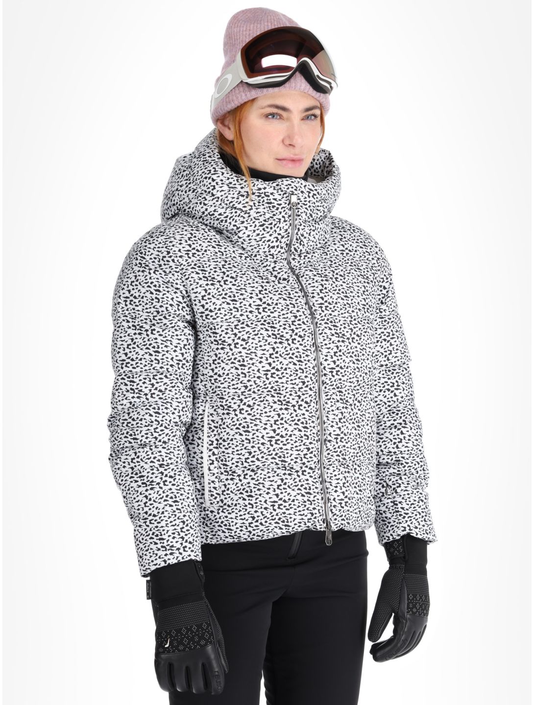 Poivre Blanc, Luxe Sport 24PBH1200/WO ski jacket women Jaguar Off Black black, white 