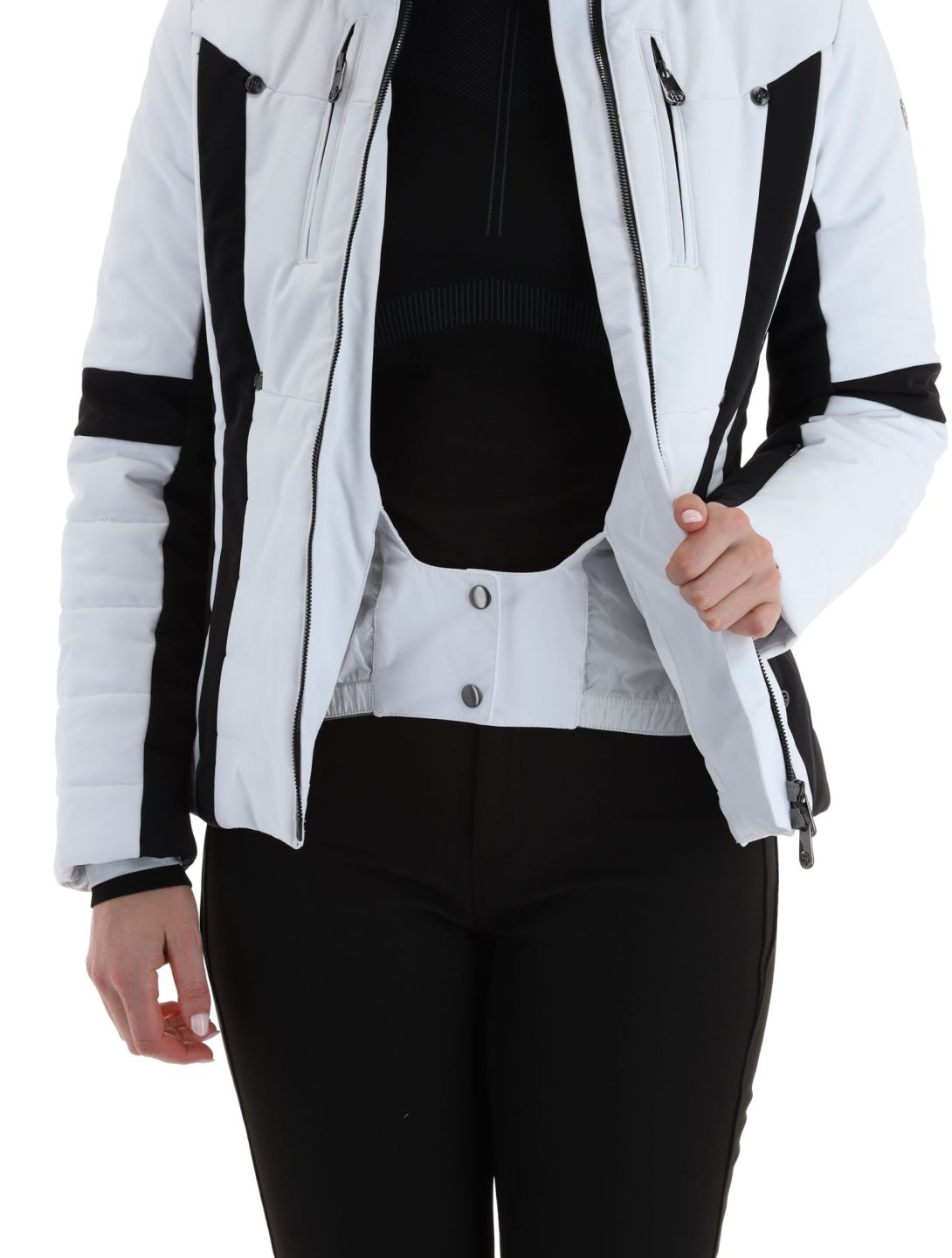 Poivre Blanc, Luxe Sport Line W23-0804-WO ski jacket women White / Black black, white 