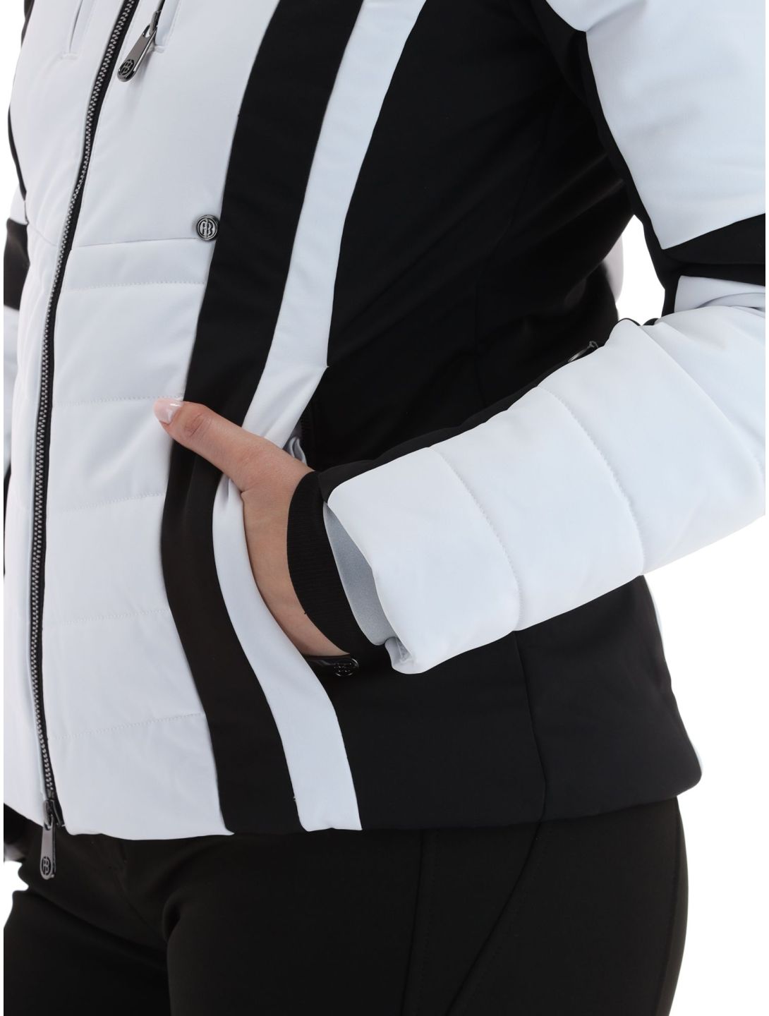 Poivre Blanc, Luxe Sport Line W23-0804-WO ski jacket women White / Black black, white 