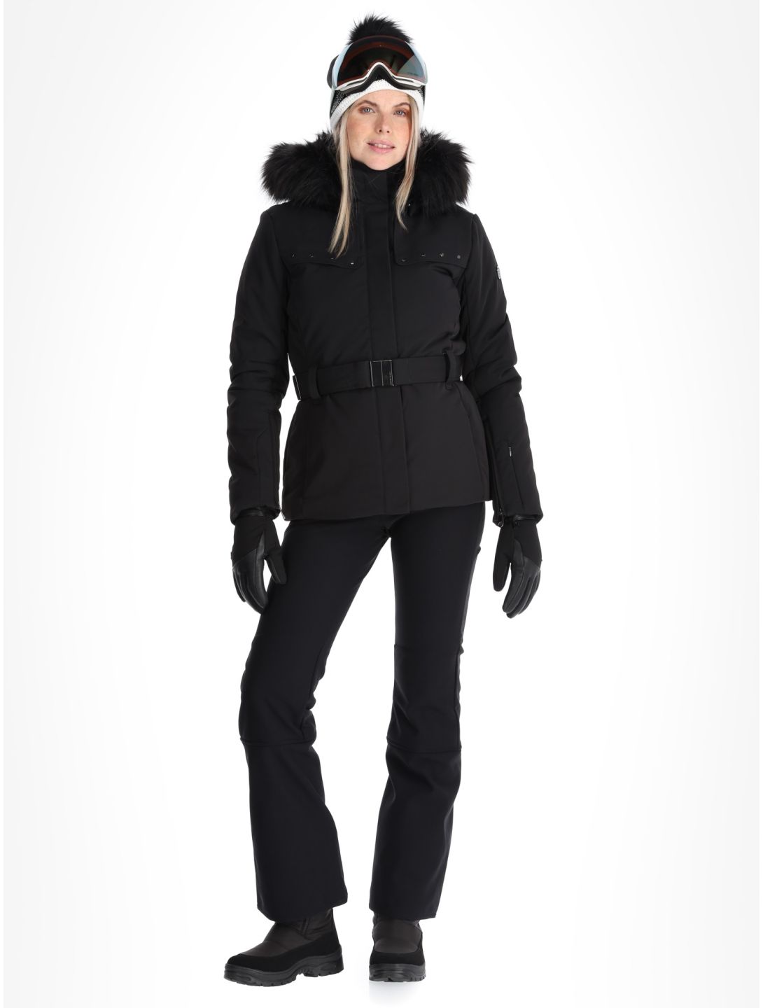 Poivre Blanc, Traditional 24PBH0801/WO ski jacket women Black black 