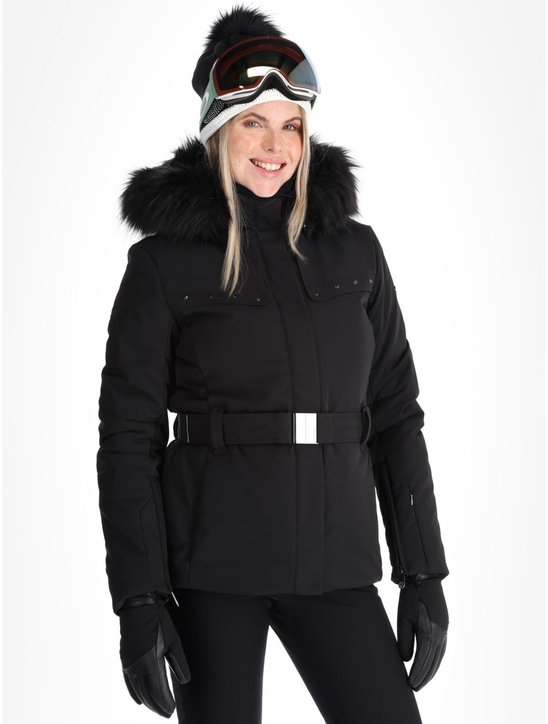 Poivre Blanc, Traditional 24PBH0801/WO ski jacket women Black black 