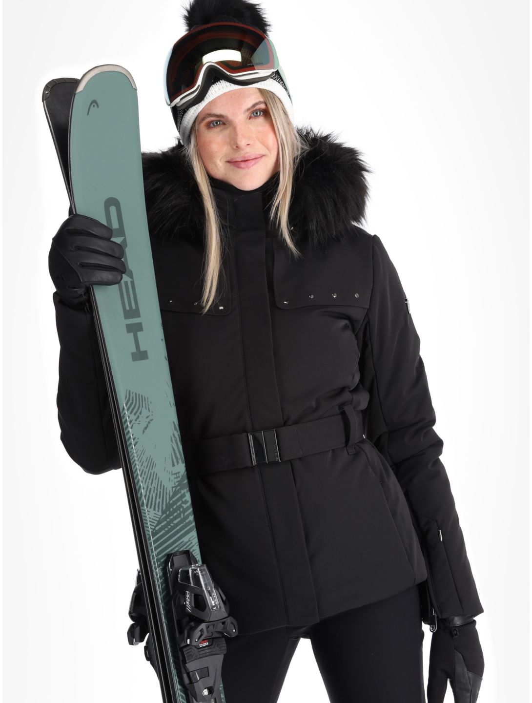 Poivre Blanc, Traditional 24PBH0801/WO ski jacket women Black black 