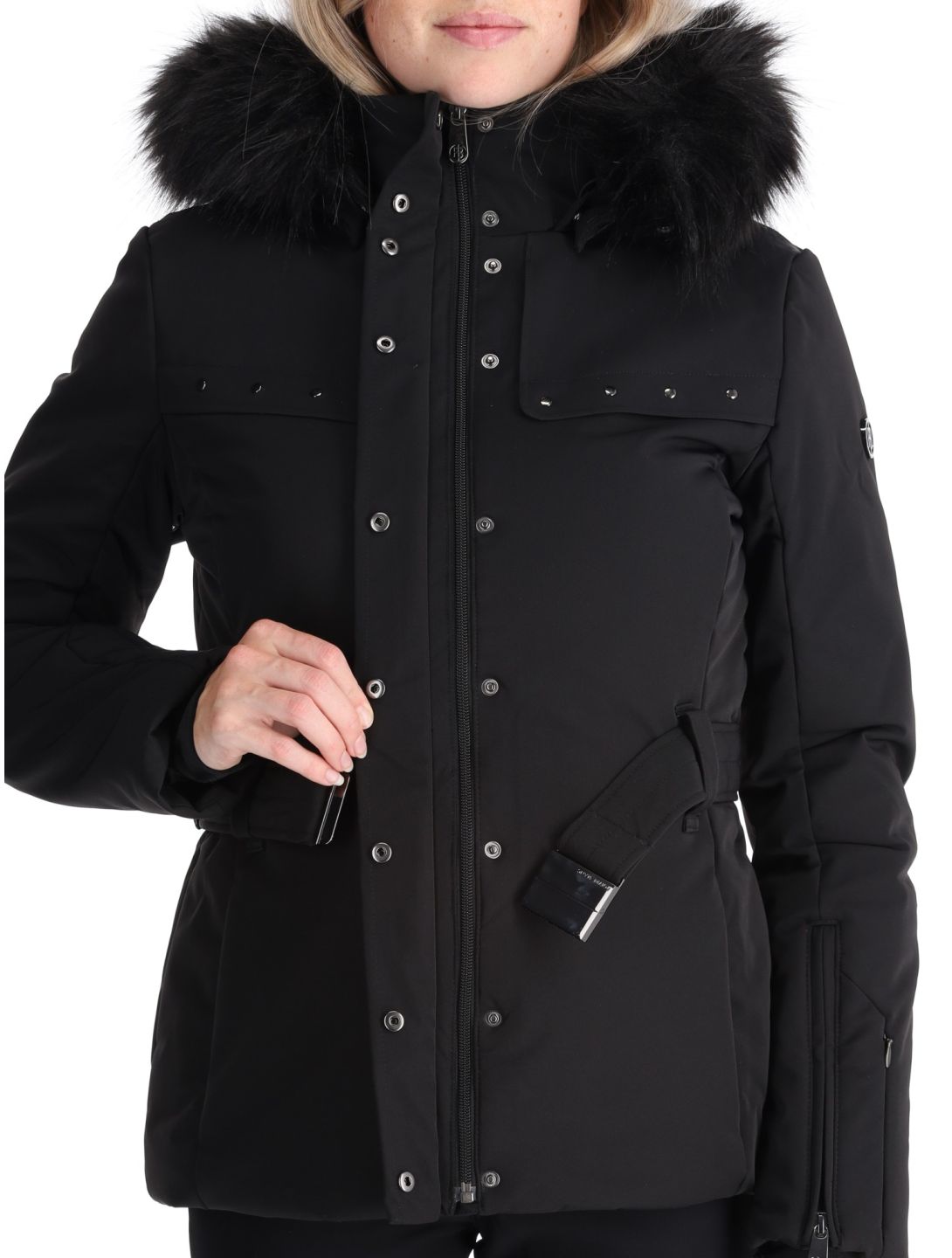 Poivre Blanc, Traditional 24PBH0801/WO ski jacket women Black black 