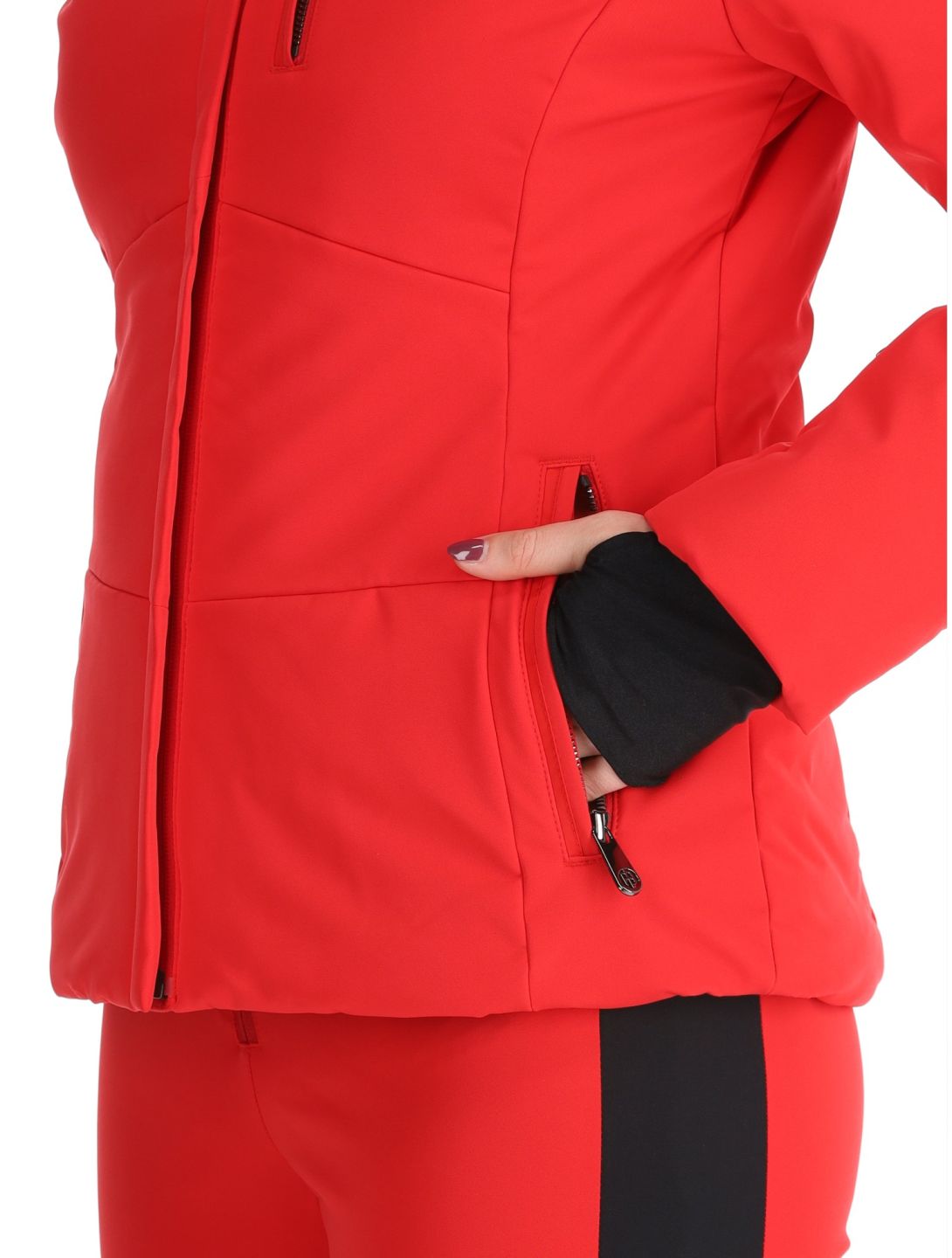 Poivre Blanc, Traditional 24PBH0802/WO ski jacket women Scarlet Red red 