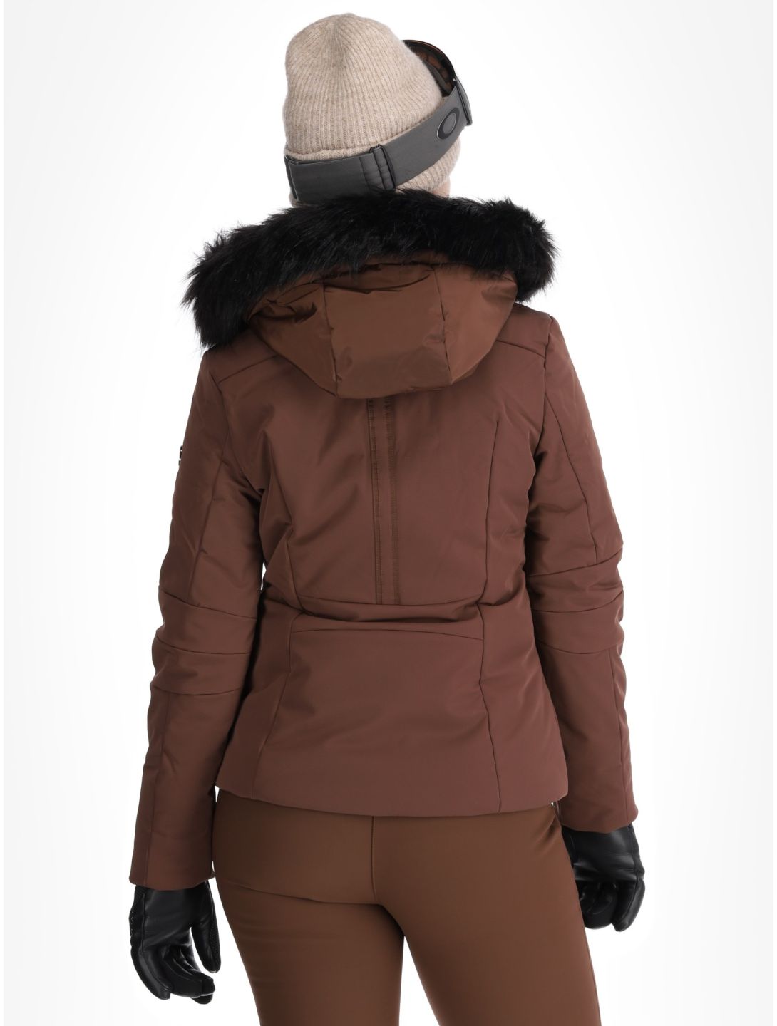 Poivre Blanc, Traditional 24PBH0802/WO ski jacket women Choco Brown brown 