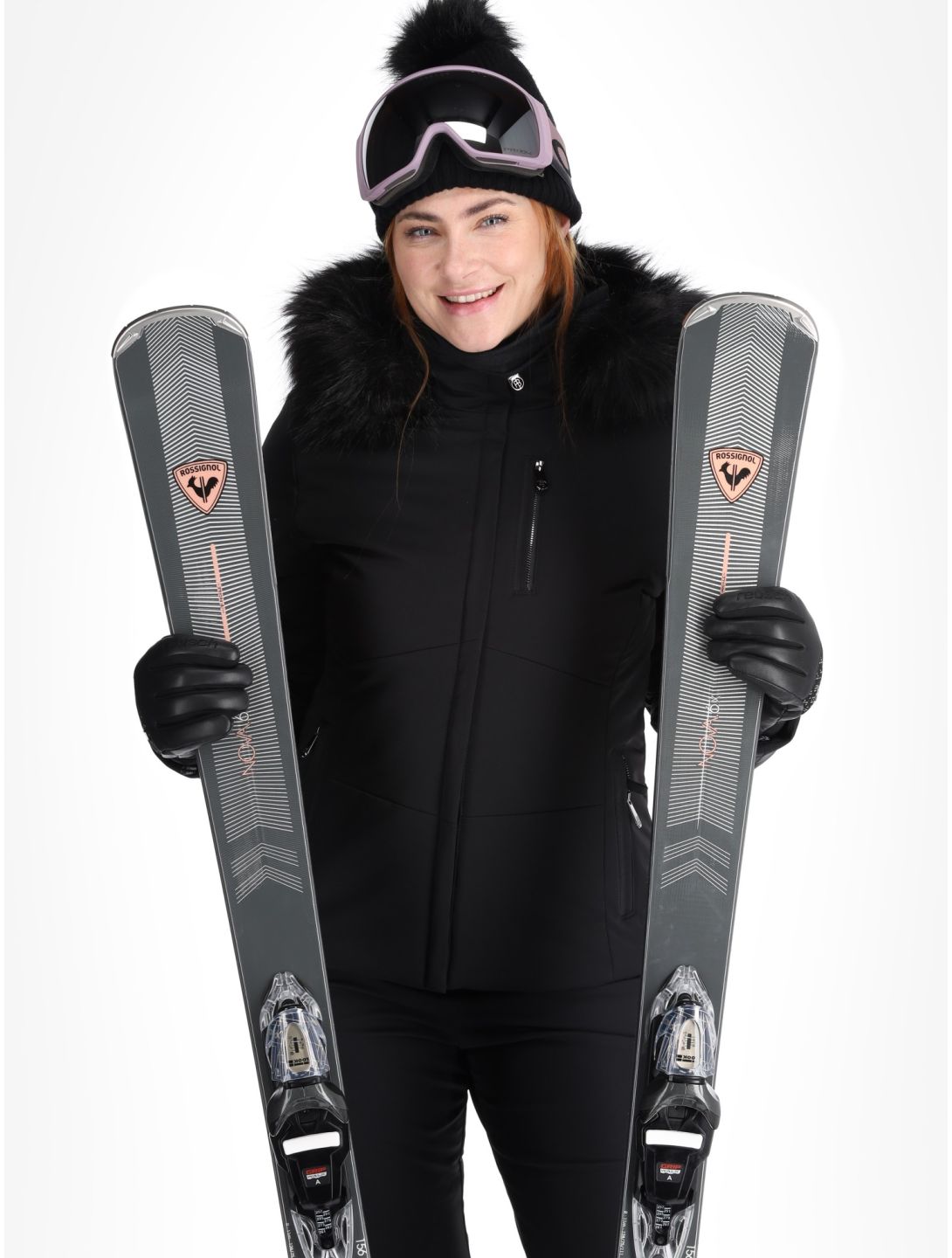 Poivre Blanc, Traditional 24PBH0802/WO ski jacket women Black black 