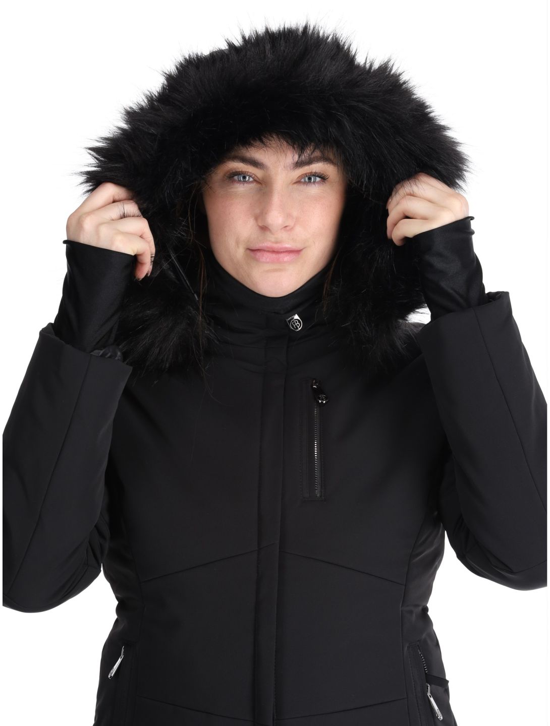 Poivre Blanc, Traditional 24PBH0802/WO ski jacket women Black black 