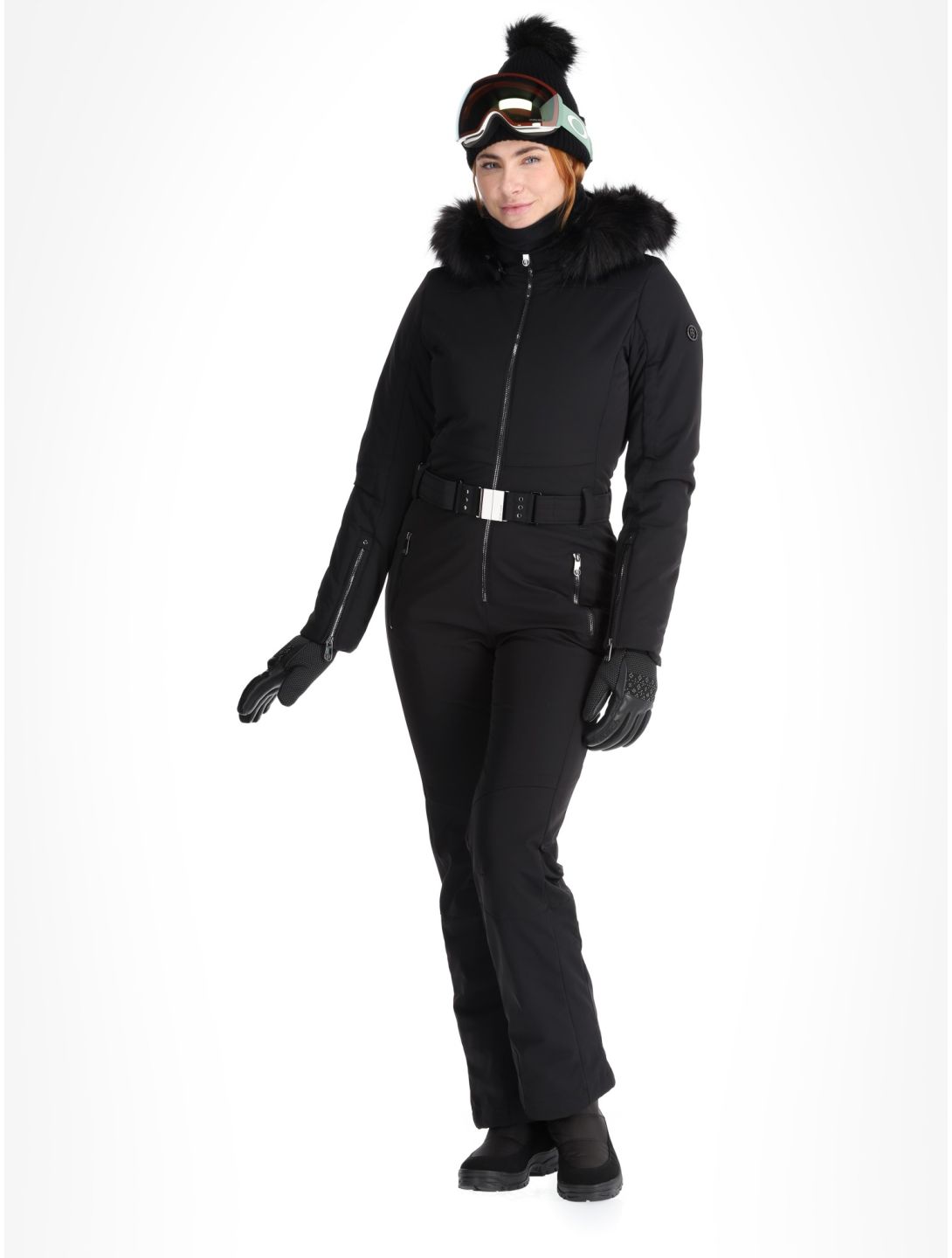 Poivre Blanc, Traditional 24PBH0831/WO/A ski suit women Black black 