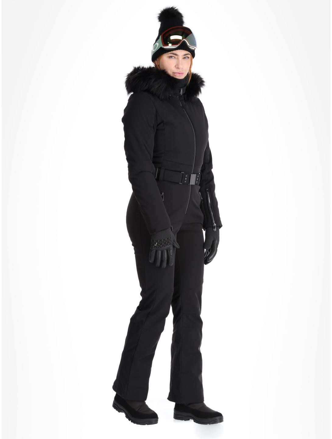 Poivre Blanc, Traditional 24PBH0831/WO/A ski suit women Black black 