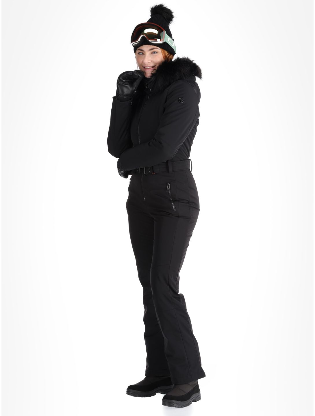 Poivre Blanc, Traditional 24PBH0831/WO/A ski suit women Black black 