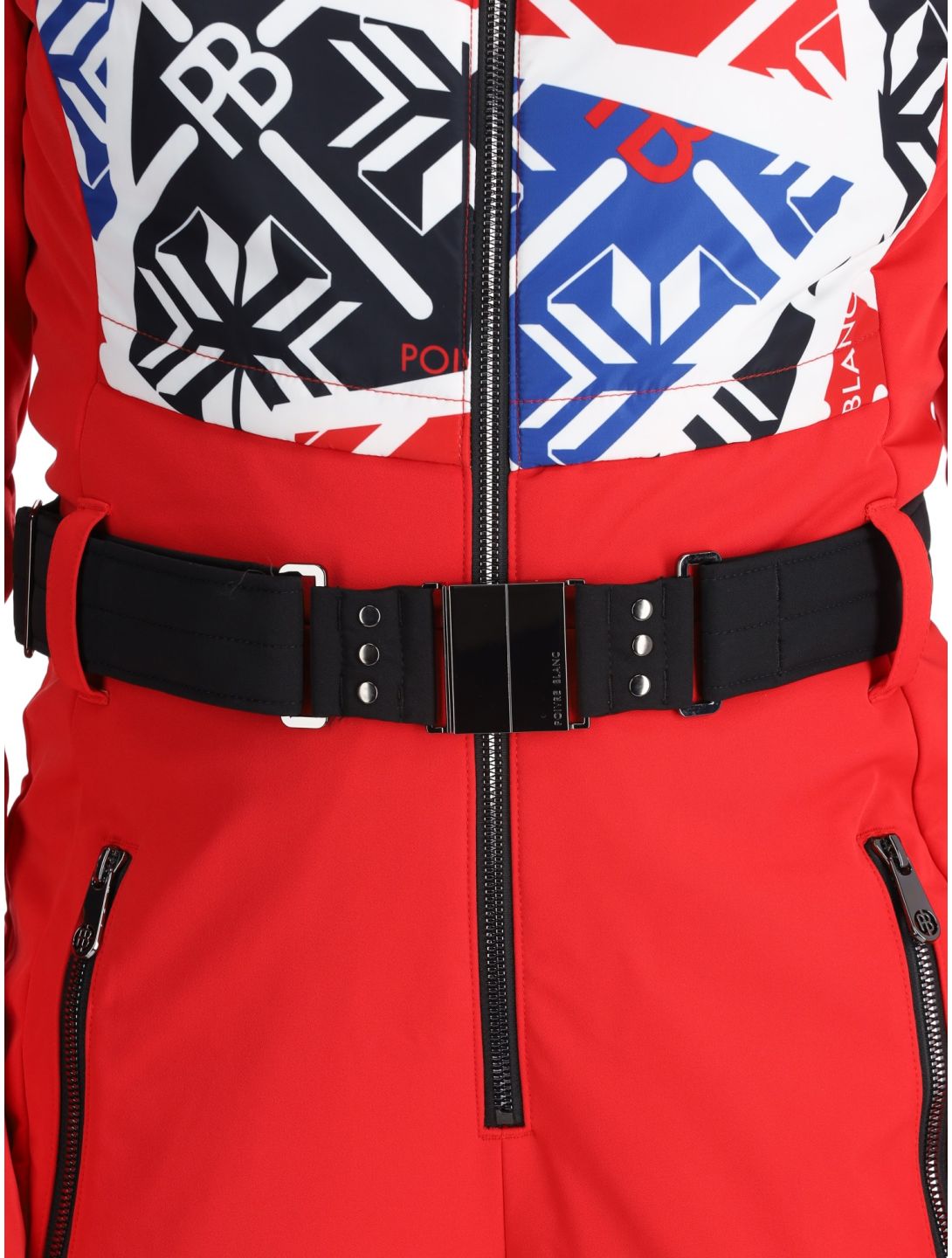 Poivre Blanc, Traditional 24PBH0831/WO/P ski suit women Print Scarlet Red red 