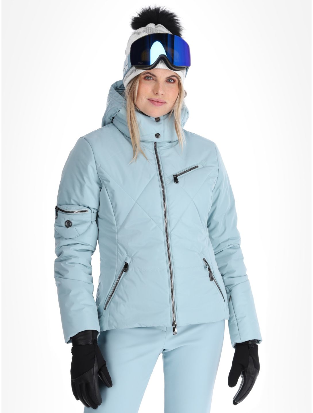 Poivre Blanc, Traditional 24PBH1002/WO ski jacket women Aloe Blue blue 