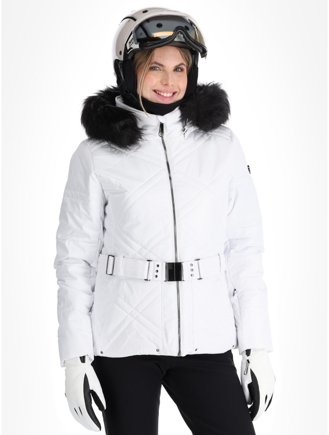 Poivre Blanc, Traditional 24PBH1003/WO/A ski jacket women White white 