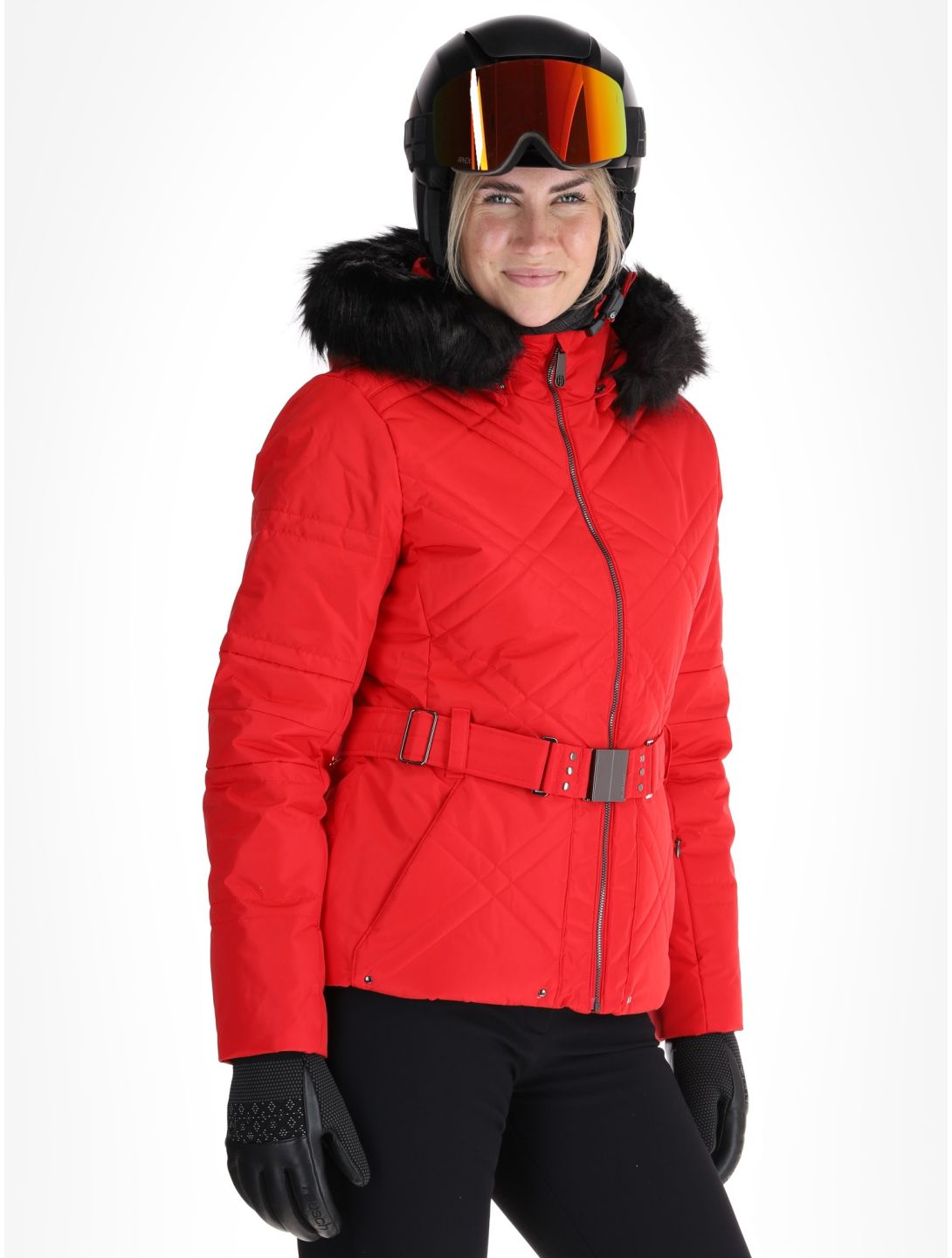 Poivre Blanc, Traditional 24PBH1003/WO/A ski jacket women Scarlet Red red 