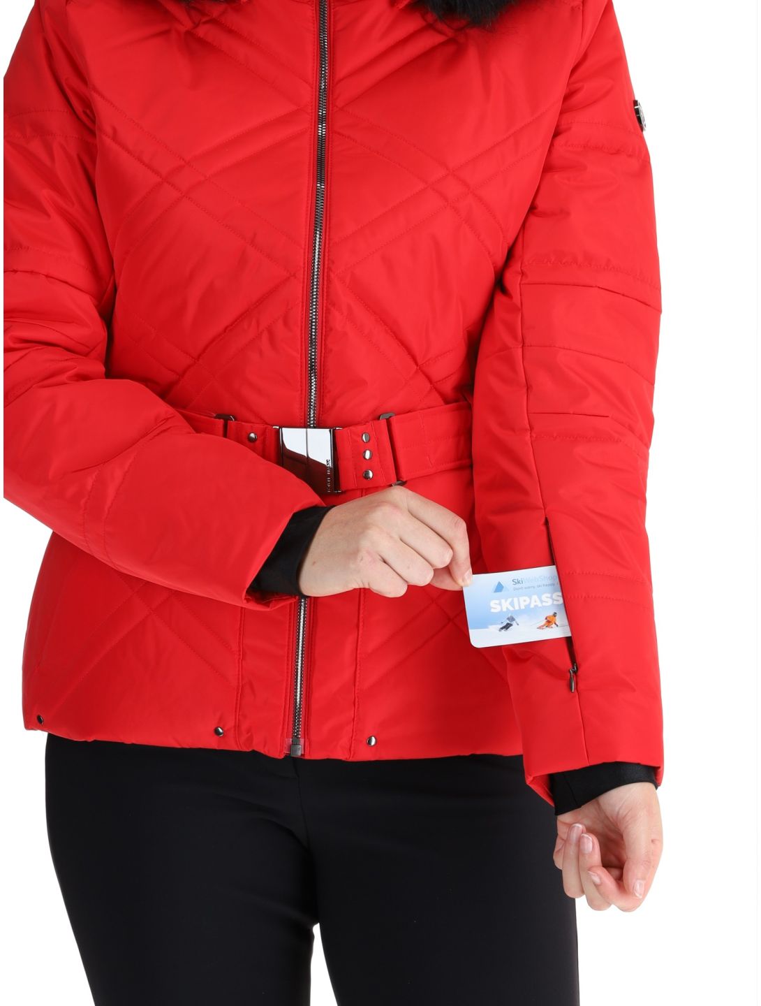 Poivre Blanc, Traditional 24PBH1003/WO/A ski jacket women Scarlet Red red 