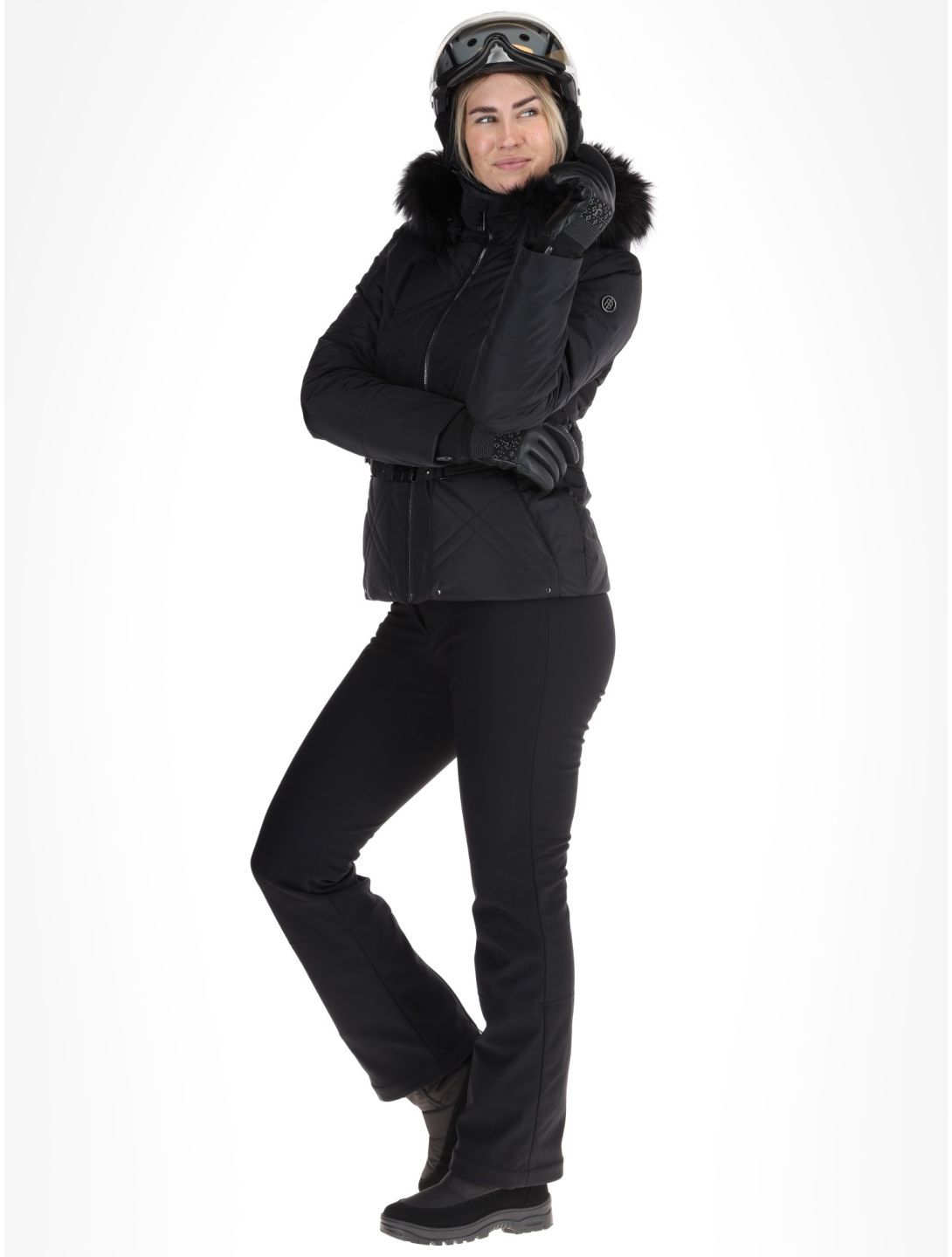 Poivre Blanc, Traditional 24PBH1003/WO/A ski jacket women Black black 