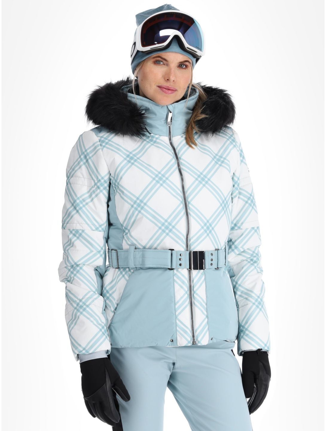 Poivre Blanc, Traditional 24PBH1003/WO/C ski jacket women Cross Aloe Blue blue, white 