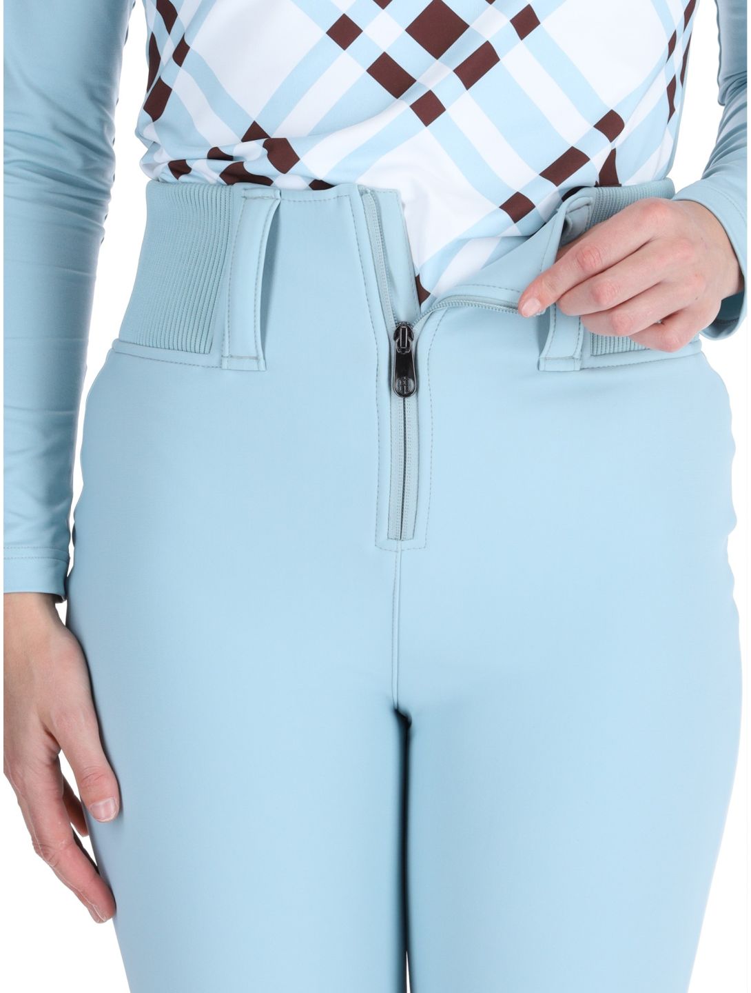 Poivre Blanc, Traditional 24PBH1121/WO/A softshell ski pants women Aloe Blue blue 