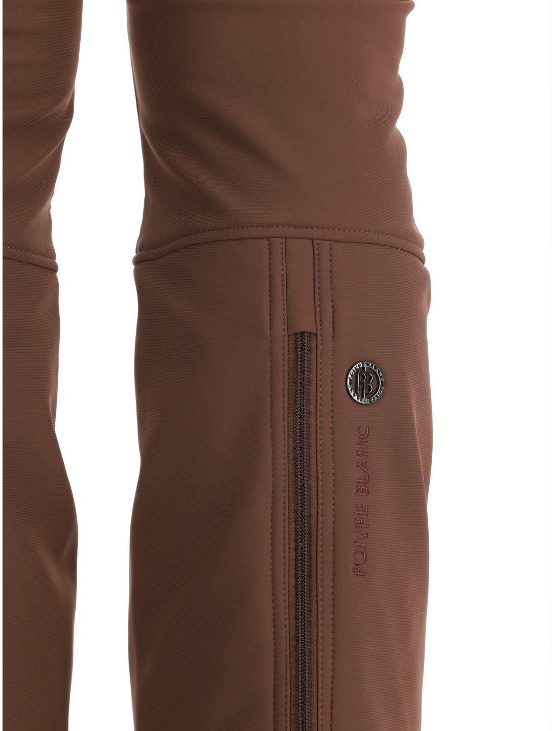 Poivre Blanc, Traditional 24PBH1121/WO/A softshell ski pants women Choco Brown brown 