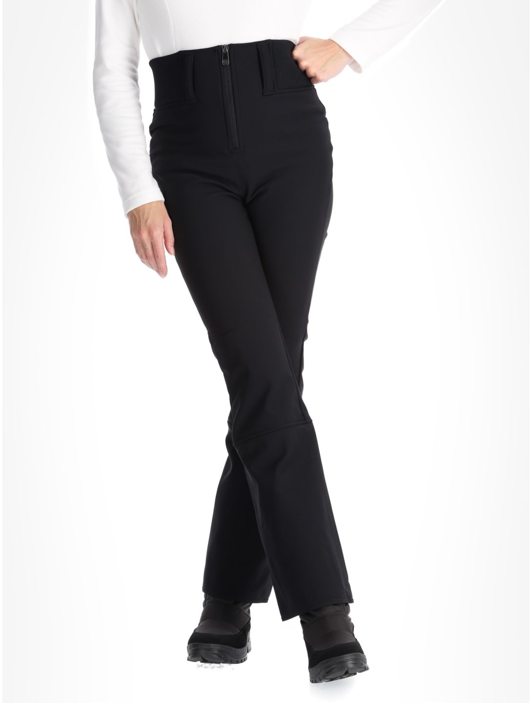 Poivre Blanc, Traditional 24PBH1121/WO/A softshell ski pants women Black black 