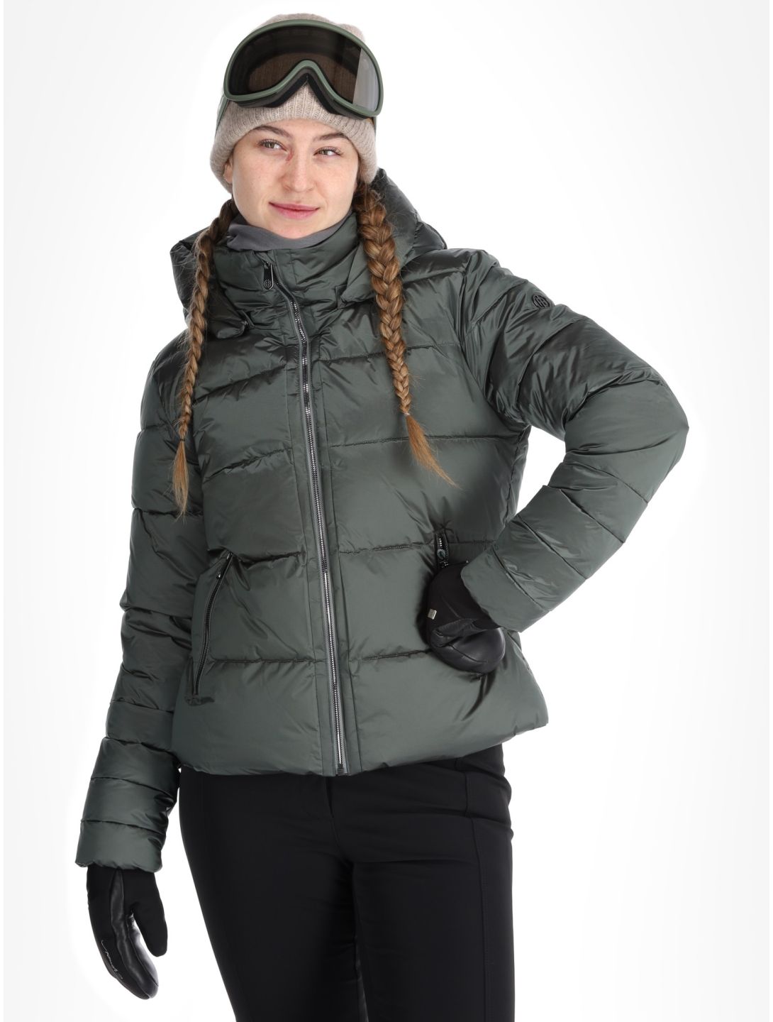 Poivre Blanc, Traditional 24PBH1201/WO ski jacket women Lichen Green green 