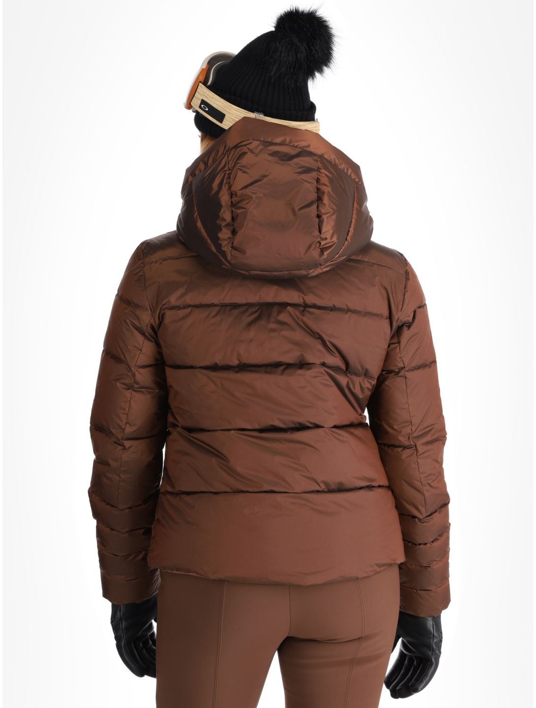 Poivre Blanc, Traditional 24PBH1201/WO ski jacket women Choco Brown brown 