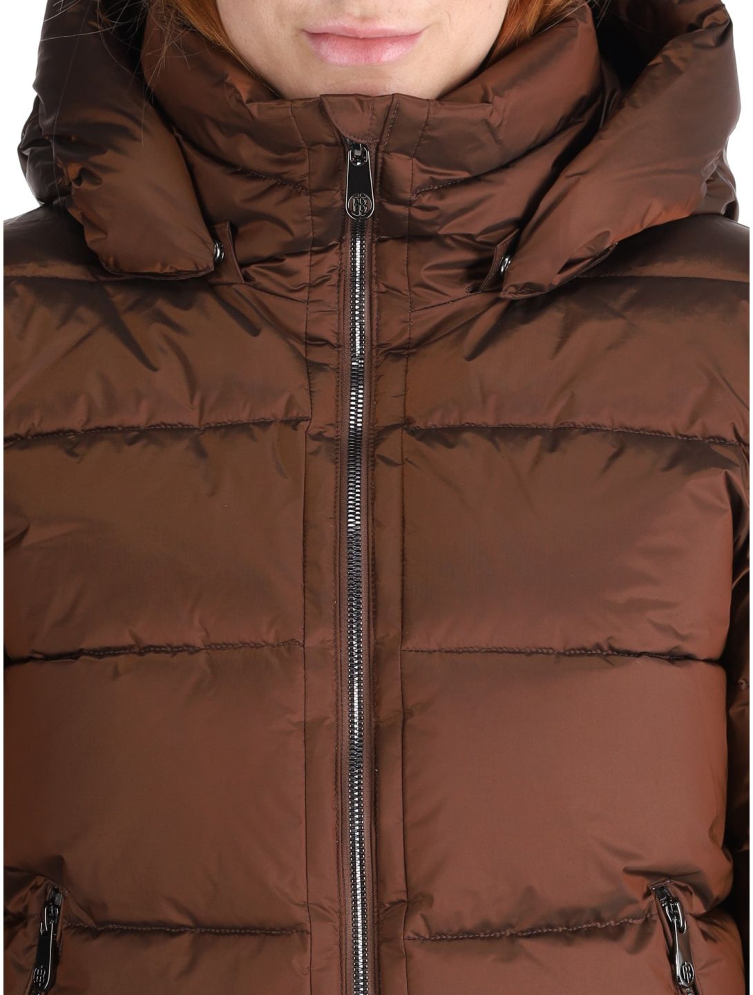 Poivre Blanc, Traditional 24PBH1201/WO ski jacket women Choco Brown brown 