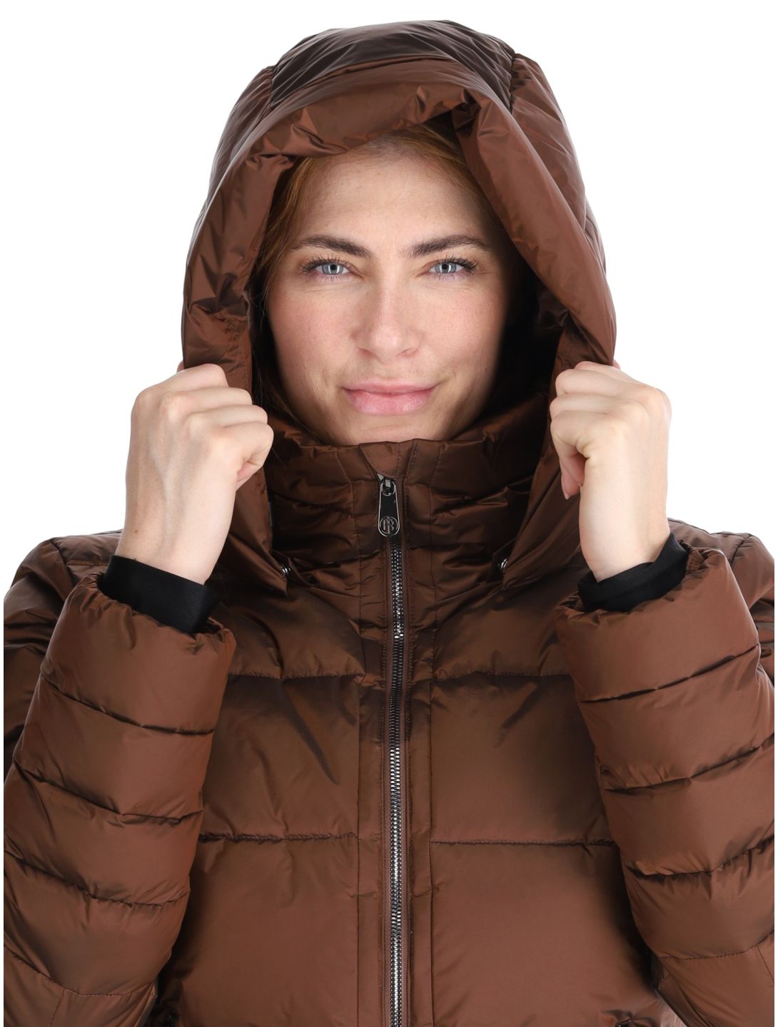 Poivre Blanc, Traditional 24PBH1201/WO ski jacket women Choco Brown brown 