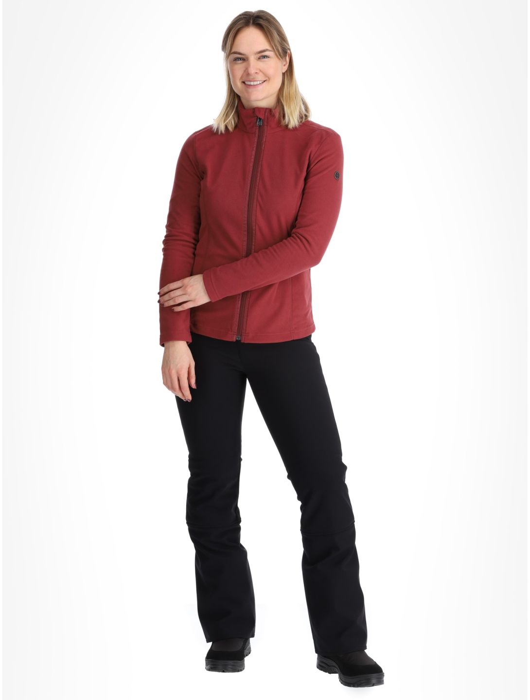 Poivre Blanc, Traditional 24PBH1500/WO jacket women Burgundy Red red 