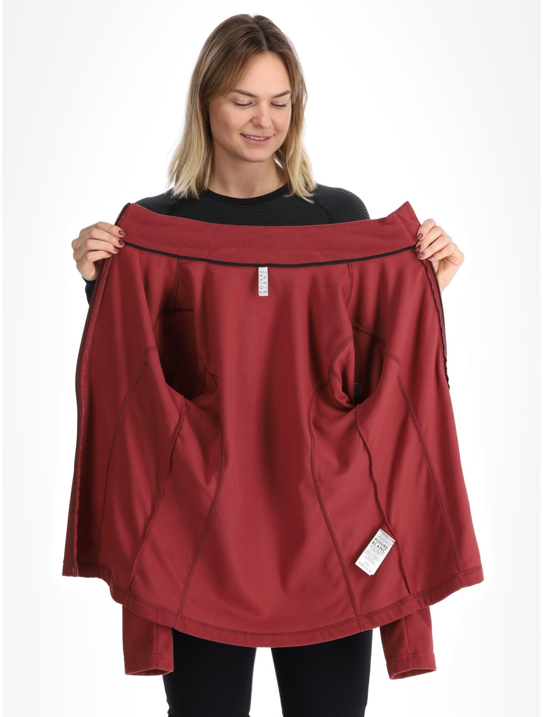 Poivre Blanc, Traditional 24PBH1500/WO jacket women Burgundy Red red 